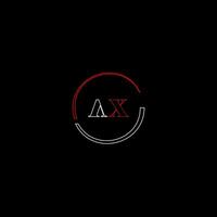 yxa kreativ modern brev logotyp design mall vektor
