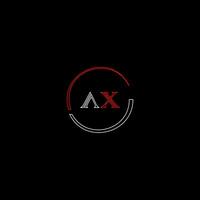 Axt kreativ modern Briefe Logo Design Vorlage vektor