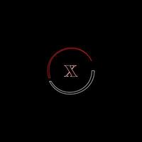 x kreativ modern Briefe Logo Design Vorlage vektor