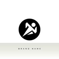 första brev man logotyp mall design i flera olika form. logotyp ikon design mall element. monogram. linjär logotyp. enkel vektor tecken illustration i en modern stil.