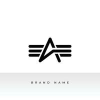 en brev logotyp initialer modern monogram symbol begrepp. kreativ linje tecken design. grafisk alfabet symbol för företags- företag identitet. vektor illustration logotyp design.