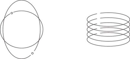 Monoline Symbol einstellen vektor