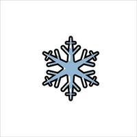 Schnee Symbol Vektor