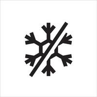 Schnee Symbol Vektor