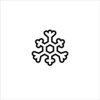 Schnee Symbol Vektor