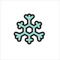 Schnee Symbol Vektor