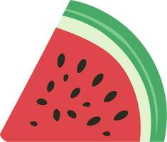 vattenmelon skiva illustration vektor