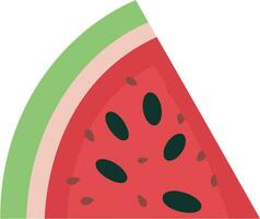 vattenmelon skiva illustration vektor