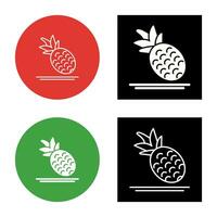 Ananas-Vektor-Symbol vektor