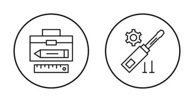 Geometrie und Ausrüstung Symbol vektor