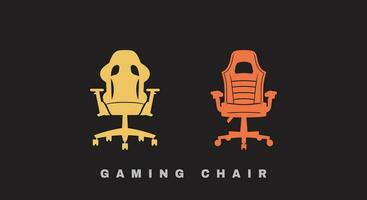 gaming vardagsrum blandad gaming stol vektor element för kreativ mönster