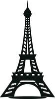 Pariser Mode Eiffel Turm Vektor Elemente zum Kleidung und bekleidung