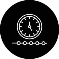 Timeline-Vektorsymbol vektor