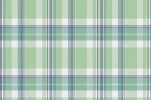 Textur nahtlos prüfen von Muster Stoff Plaid mit ein Vektor Tartan Textil- Hintergrund.