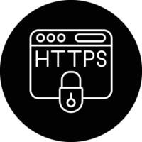 https-Vektorsymbol vektor