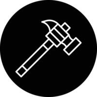 Hammer-Vektor-Symbol vektor