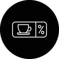 Kaffee Karte Vektor Symbol