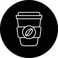 Kaffee wegbringen Vektor Symbol