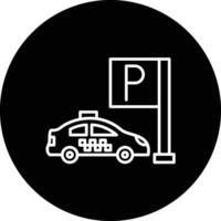 Parkplatz-Vektor-Symbol vektor