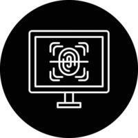 Biometrie Vektor Symbol