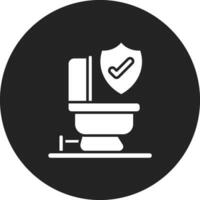 Badezimmer Sicherheit Vektor Symbol
