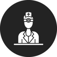 Augenarzt männlich Vektor Symbol