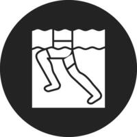 aqua Joggen Vektor Symbol