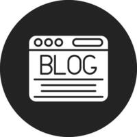 blog vektor ikon