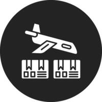 Flugzeug Lieferung Vektor Symbol