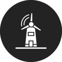 Symbol für Windmühlenvektor vektor