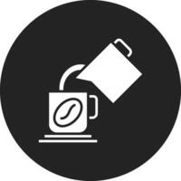 gießen Kaffee Vektor Symbol