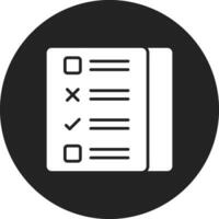 Checkliste Vektor Icon