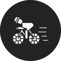 Radfahren Person Vektor Symbol