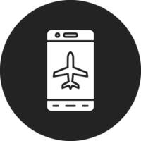 Handy, Mobiltelefon Flugzeug Modus Vektor Symbol