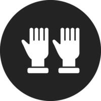 skyddande handskar vektor ikon