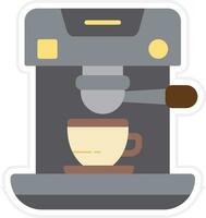 Vektorsymbol für Kaffeemaschine vektor