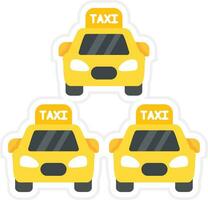 Taxi halt Vektor Symbol