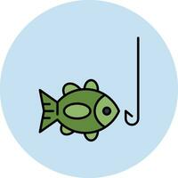 süchtig Fisch Vektor Symbol