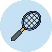 Tennis Schläger Vektor Symbol