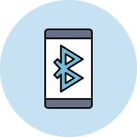 Bluetooth-Vektor-Symbol vektor