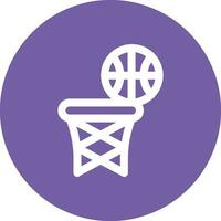 Basketball-Vektor-Symbol vektor