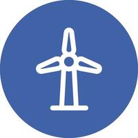 Symbol für Windmühlenvektor vektor