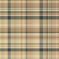 Tartan-Karomuster mit Textur und Naturfarbe. vektor