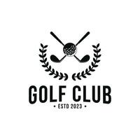 Golf Verein Logo Vektor Design Ideen