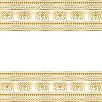 Luxus einstellen von nahtlos Spitze Rand Linie Muster Ornament Teiler transparent zum Zertifikat Hintergrund Vektor