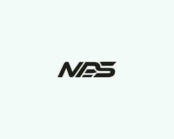 modern Logo Design. nps kreativ Brief Logo Design vektor