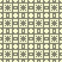 en mönster med kvadrater och går över på en grå bakgrund vektor