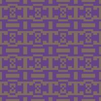ein lila und braun Muster mit Quadrate vektor
