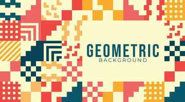 Vektor eben abstrakt geometrisch Hintergrund