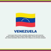 venezuela flagga bakgrund design mall. venezuela oberoende dag baner social media posta. venezuela design vektor
